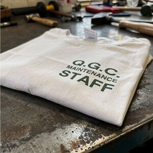 White Maintenance Staff T-Shirt